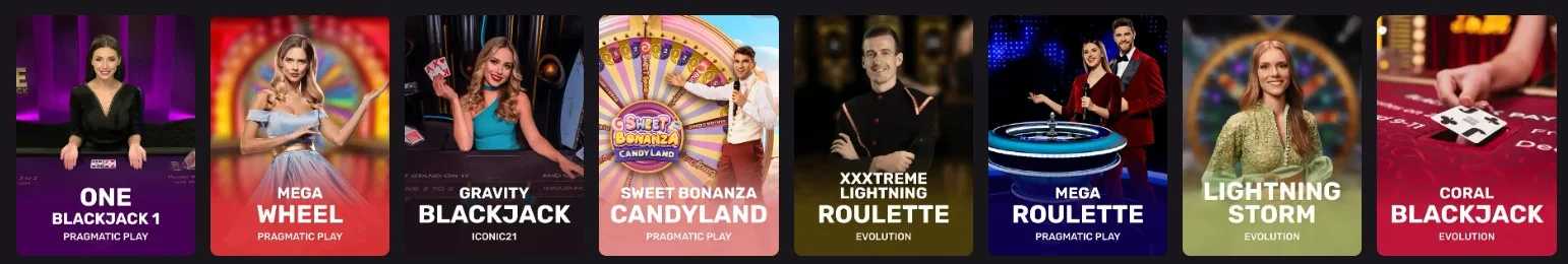 Hollywin Casino Live casino